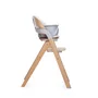 Scaun de masa multifunctional pliabil, Jane, Forest, De la 6 luni la adult, Din lemn fag, Greutate maxima 100 Kg, Mist - 12