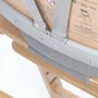 Scaun de masa multifunctional pliabil, Jane, Forest, De la 6 luni la adult, Din lemn fag, Greutate maxima 100 Kg, Mist - 15
