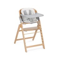 Scaun de masa multifunctional pliabil, Jane, Forest, De la 6 luni la adult, Din lemn fag, Greutate maxima 100 Kg, Mist