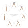Scaun de masa multifunctional pliabil, Jane, Forest, De la 6 luni la adult, Din lemn fag, Greutate maxima 100 Kg, Mist - 3