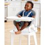 Scaun de masa multifunctional, Skip Hop, Eon, De la 6 luni+, Pana la 36 Kg, 4 moduri de utilizare, Tava detasabila, Suport pentru picioare cu 2 pozitii, Gri - 7