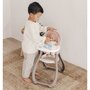 Scaun de masa pentru papusi Smoby Baby Nurse maro - 7
