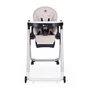 Scaun de masa, Petite&Mars, Tasty, Multifunctional, Pana la 15 kg, Reglabil pe inaltime in 7 pozitii, Spatar reglabil pana la 175 grade, Suport picioare si tavita reglabile, Cu roti, Aluminiu, Jasmine Honey - 1