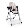 Scaun de masa, Petite&Mars, Tasty, Multifunctional, Pana la 15 kg, Reglabil pe inaltime in 7 pozitii, Spatar reglabil pana la 175 grade, Suport picioare si tavita reglabile, Cu roti, Aluminiu, Jasmine Honey - 5