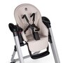 Scaun de masa, Petite&Mars, Tasty, Multifunctional, Pana la 15 kg, Reglabil pe inaltime in 7 pozitii, Spatar reglabil pana la 175 grade, Suport picioare si tavita reglabile, Cu roti, Aluminiu, Jasmine Honey - 9
