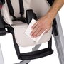 Scaun de masa, Petite&Mars, Tasty, Multifunctional, Pana la 15 kg, Reglabil pe inaltime in 7 pozitii, Spatar reglabil pana la 175 grade, Suport picioare si tavita reglabile, Cu roti, Aluminiu, Jasmine Honey - 12