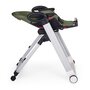Scaun de masa, Petite&Mars, Tasty, Multifunctional, Pana la 15 kg, Reglabil pe inaltime in 7 pozitii, Spatar reglabil pana la 175 grade, Suport picioare si tavita reglabile, Cu roti, Aluminiu, Mature Olive - 8