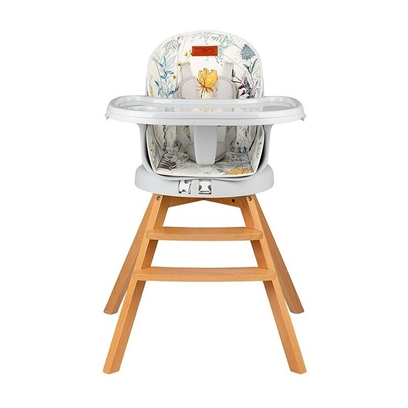 Momi - scaun de masa multifunctional flowers cu sezut rotativ