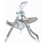 Scaun de masa si balansoar, FreeON, Oli Deluxe, 2 in 1, Transformabil, Multifunctional, Cu melodii de leagan, 0 luni+, Beige - 12
