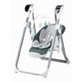 Scaun de masa si balansoar, FreeON, Oli Deluxe, 2 in 1, Transformabil, Multifunctional, Cu melodii de leagan, 0 luni+, Pistachio