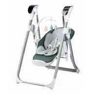 Scaun de masa si balansoar, FreeON, Oli Deluxe, 2 in 1, Transformabil, Multifunctional, Cu melodii de leagan, 0 luni+, Pistachio