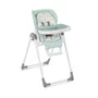 Scaun de masa si Balansoar, Jane, Mila 2 in 1, Transformabil, Multifunctional, Cu husa din imitatie piele, 0 luni+, Conform cu EN 14988:2017 + A1:2020EN 12790:2023, Iris - 1