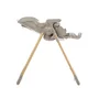 Scaun de masa si Balansoar, Jane, Mila 2 in 1, Transformabil, Multifunctional, Cu husa din imitatie piele, 0 luni+, Conform cu EN 14988:2017 + A1:2020EN 12790:2023, Iris - 4