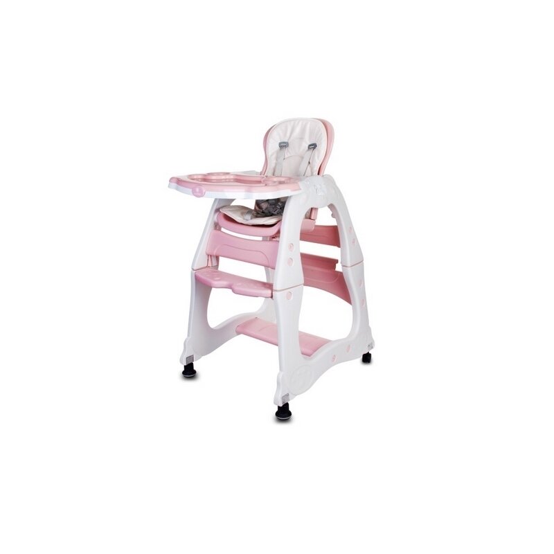 Scaun de masa multifunctional 007 2 in 1, roz