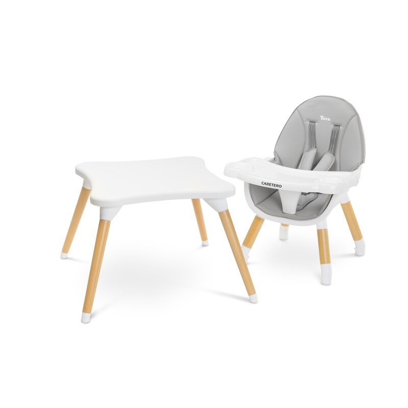 Caretero - scaun de masa multifunctional tuva, gri