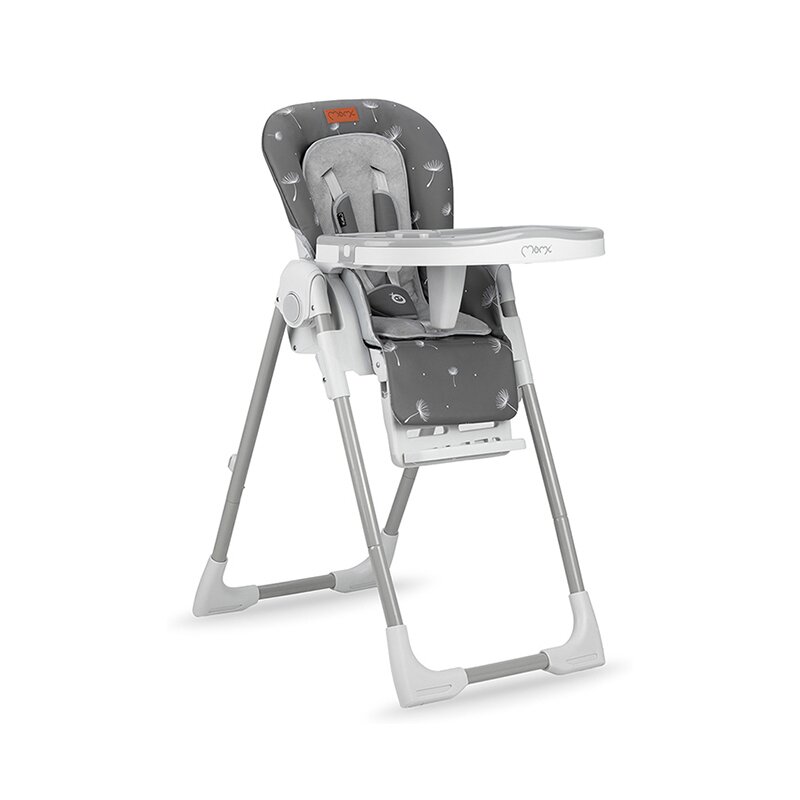 Momi - Scaun de masa Reglabil Yumtis , Cu 6 trepte de inaltime, Gri