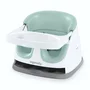 Scaun inaltator, Ingenuity, 2 in 1, Tavita pliabila, Utilizare atasat de scaun sau individual pe podea, Pana la 22 kg, Fara BPA, 6 luni+, Verde - 1