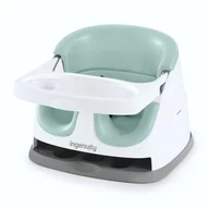 Scaun inaltator, Ingenuity, 2 in 1, Tavita pliabila, Utilizare atasat de scaun sau individual pe podea, Pana la 22 kg, Fara BPA, 6 luni+, Verde