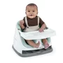 Scaun inaltator, Ingenuity, 2 in 1, Tavita pliabila, Utilizare atasat de scaun sau individual pe podea, Pana la 22 kg, Fara BPA, 6 luni+, Verde - 4