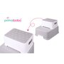 Scaunel inaltator, Primabobo, Cu 26 de litere si 30 de numere pe platforma, Suprafata antiderapanta, Din polipropilena, 33 x 40 x 27 cm, Grey - 3