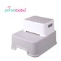 Scaunel inaltator, Primabobo, Cu 26 de litere si 30 de numere pe platforma, Suprafata antiderapanta, Din polipropilena, 33 x 40 x 27 cm, Grey - 2