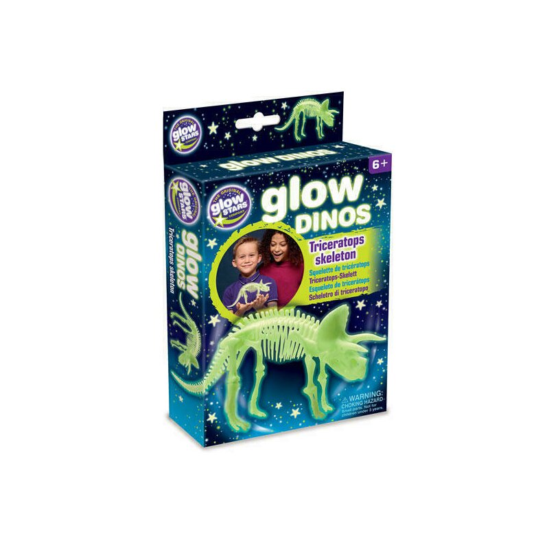 Brainstorm - schelet triceratops reflectorizant