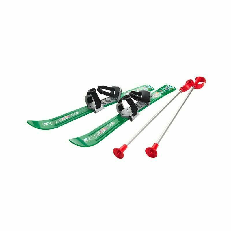 Schiuri copii, 70 cm, green, gizmo riders