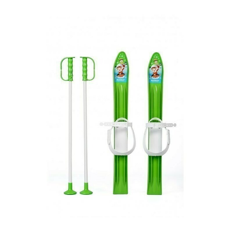 Marmat - schiuri pentru copii, 60 cm, verde