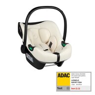 Scoica auto, Lionelo, i-Size Astrid, 0-13 Kg, 40-87 cm, Cu maner si capotina reglabile, Cu protectie laterala avansata, Salteluta confortabila, Testat ADAC, Conform cu standardul european de securitate R129, Crem