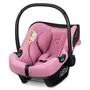 Scoica auto, Lionelo, i-Size Astrid, 0-13 Kg, 40-87 cm, Cu maner si capotina reglabile, Cu protectie laterala avansata, Salteluta confortabila,  Testat ADAC, Conform cu standardul european de securitate R129, Roz - 6
