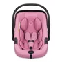 Scoica auto, Lionelo, i-Size Astrid, 0-13 Kg, 40-87 cm, Cu maner si capotina reglabile, Cu protectie laterala avansata, Salteluta confortabila,  Testat ADAC, Conform cu standardul european de securitate R129, Roz - 11