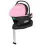 Scoica auto, Lionelo, i-Size Astrid, 0-13 Kg, 40-87 cm, Cu maner si capotina reglabile, Cu protectie laterala avansata, Salteluta confortabila,  Testat ADAC, Conform cu standardul european de securitate R129, Roz - 20