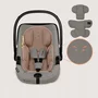 Scoica auto, Lionelo, i-Size Astrid, 0-13 Kg, 40-87 cm, Cu maner si capotina reglabile, Cu protectie laterala avansata, Salteluta confortabila, Testat ADAC, Conform cu standardul european de securitate R129, Taupe - 16