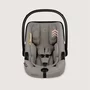 Scoica auto, Lionelo, i-Size Astrid, 0-13 Kg, 40-87 cm, Cu maner si capotina reglabile, Cu protectie laterala avansata, Salteluta confortabila, Testat ADAC, Conform cu standardul european de securitate R129, Taupe - 17