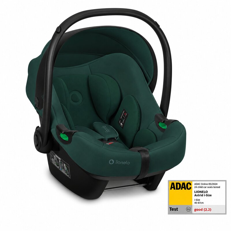 Scoica auto, Lionelo, i-Size Astrid, 0-13 Kg, 40-87 cm, Cu maner si…