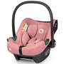 Scoica auto, Lionelo, i-Size Astrid, Include baza Isofix, 0-13 Kg, 40-87 cm, Cu maner si capotina reglabile, Cu protectie laterala avansata, Salteluta confortabila,  Testat ADAC, Conform cu R129, Roz - 8