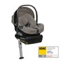 Scoica auto, Lionelo, i-Size Astrid, Include baza Isofix, 0-13 Kg, 40-87 cm, Cu maner si capotina reglabile, Cu protectie laterala avansata, Salteluta confortabila,  Testat ADAC, Conform cu R129, Taupe