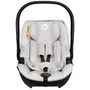 Scoica auto, Lionelo, Moxie, i-Size, 40-87 cm, Tetiera reglabila, intarita cu spuma de memorie, Carcasa ventilata, Din bambus, Protectie avansata, Conform cu R129, Bej - 10