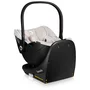 Scoica auto, Lionelo, Moxie, i-Size, Include baza rotativa 360 cu picior de fixare, 40-87 cm, Tetiera reglabila, intarita cu spuma de memorie, Carcasa ventilata, Din bambus, Protectie avansata, Conform R129, Bej - 16