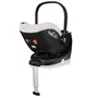 Scoica auto, Lionelo, Moxie, i-Size, Include baza rotativa 360 cu picior de fixare, 40-87 cm, Tetiera reglabila, intarita cu spuma de memorie, Carcasa ventilata, Din bambus, Protectie avansata, Conform R129, Bej - 19
