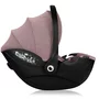Scoica auto, Lionelo, Moxie, i-Size, Include baza rotativa 360 cu picior de fixare, 40-87 cm, Tetiera reglabila, intarita cu spuma de memorie, Carcasa ventilata, Din bambus, Protectie avansata, Conform R129, Mov - 11