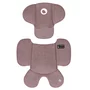 Scoica auto, Lionelo, Moxie, i-Size, Include baza rotativa 360 cu picior de fixare, 40-87 cm, Tetiera reglabila, intarita cu spuma de memorie, Carcasa ventilata, Din bambus, Protectie avansata, Conform R129, Mov - 18