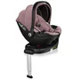 Scoica auto, Lionelo, Moxie, i-Size, Include baza rotativa 360 cu picior de fixare, 40-87 cm, Tetiera reglabila, intarita cu spuma de memorie, Carcasa ventilata, Din bambus, Protectie avansata, Conform R129, Mov - 3