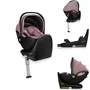 Scoica auto, Lionelo, Moxie, i-Size, Include baza rotativa 360 cu picior de fixare, 40-87 cm, Tetiera reglabila, intarita cu spuma de memorie, Carcasa ventilata, Din bambus, Protectie avansata, Conform R129, Mov