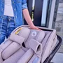 Scoica auto, Lionelo, Moxie, i-Size, Include baza rotativa 360 cu picior de fixare, 40-87 cm, Tetiera reglabila, intarita cu spuma de memorie, Carcasa ventilata, Din bambus, Protectie avansata, Conform R129, Mov - 29