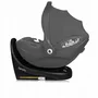 Scoica auto, Lionelo, Moxie, i-Size, Include baza rotativa 360 cu picior de fixare, 40-87 cm, Tetiera reglabila, intarita cu spuma de memorie, Carcasa ventilata, Din bambus, Protectie avansata, Conform R129, Mov - 23