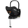 Scoica auto, Lionelo, Moxie, i-Size, Include baza rotativa 360 cu picior de fixare, 40-87 cm, Tetiera reglabila, intarita cu spuma de memorie, Carcasa ventilata, Din bambus, Protectie avansata, Conform R129, Negru - 19