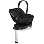 Scoica auto, Lionelo, Moxie, i-Size, Include baza rotativa 360 cu picior de fixare, 40-87 cm, Tetiera reglabila, intarita cu spuma de memorie, Carcasa ventilata, Din bambus, Protectie avansata, Conform R129, Negru - 21