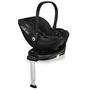 Scoica auto, Lionelo, Moxie, i-Size, Include baza rotativa 360 cu picior de fixare, 40-87 cm, Tetiera reglabila, intarita cu spuma de memorie, Carcasa ventilata, Din bambus, Protectie avansata, Conform R129, Negru - 21