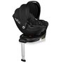 Scoica auto, Lionelo, Moxie, i-Size, Include baza rotativa 360 cu picior de fixare, 40-87 cm, Tetiera reglabila, intarita cu spuma de memorie, Carcasa ventilata, Din bambus, Protectie avansata, Conform R129, Negru - 22